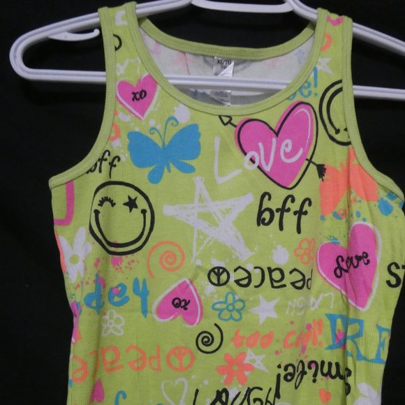 GEORGE | xl, extra large | ribbed graphic tank top | BNWOT - Picture 7 of 13